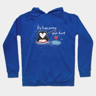 I'm busy saving your heart Hoodie